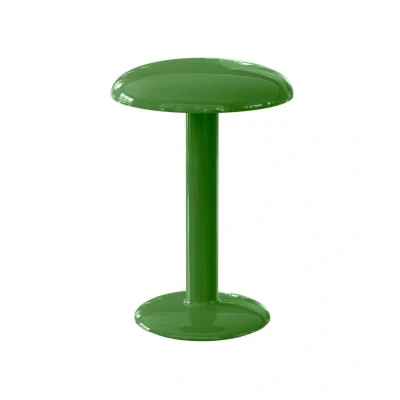 Image of Flos Gustave Portable Table Lamp Lacquered Green