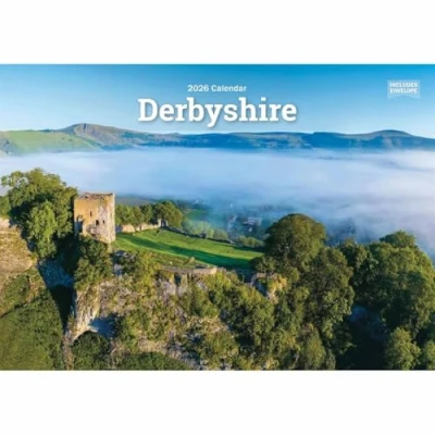 Image of Carousel Worldwide, Derbyshire 2026 A5 Wall Calendar