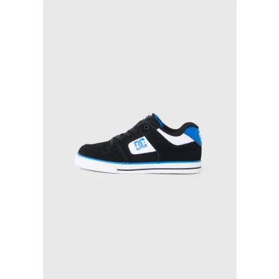 Image of DC Shoes Pure Elastic Sneakers for Kids, Black, White, 10.5 UK