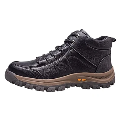Image of fayengan Unisex Steel Toe Cap Safety Ultra Lightweight Breathable Work Trainer Shoes Sport Sneaker Men Women (Color : Black, Size 9 UK)