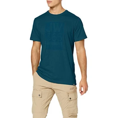 Image of Jack Wolfskin 365 T Shirt Men&#039;s Atlantic Deep, 2
