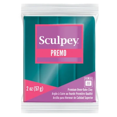 Image of Sculpey Premo Premium Oven Bake Clay 2oz Peacock Pearl PE022 5038