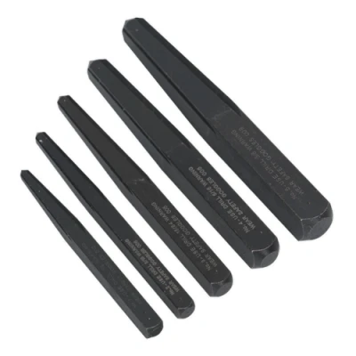 Image of Sealey Screw Extractor Set 5pc Square Type