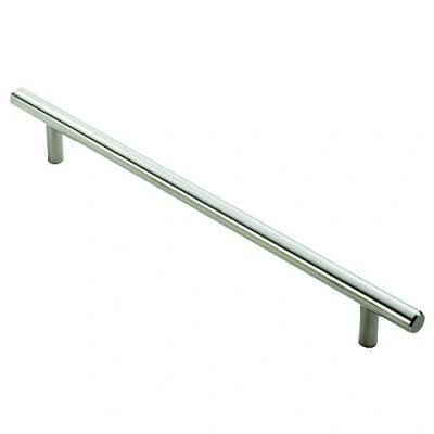 Image of Carlisle Brass FTD445WSN FTD 12MM Steel T BAR Handle 1024MM C/C, Satin Nickel, 1024 mm