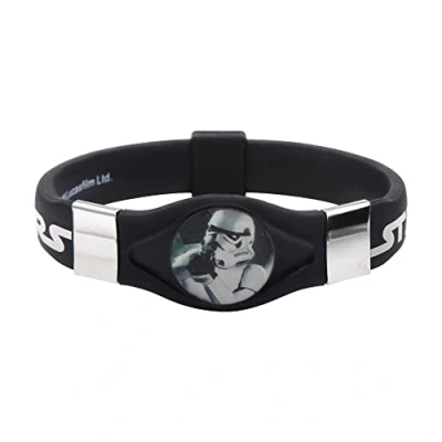 Image of SalesOne LLC Star Wars Stormtrooper Rubber Bracelet, One Size,