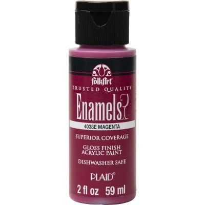 Image of Folkart Magenta Enamels 2oz, 40 4038