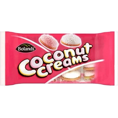 Image of Bolands Coconut Cream Biscuits 200 g (Pack of 6)