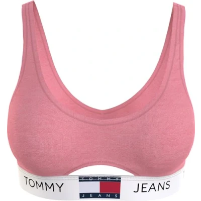 Image of Tommy Jeans Women Bralette Cut out, Pink (Tickled Pink), XL