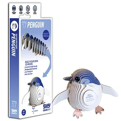 Image of EUGY D5005 Penguin 3D Craft Kit,45 x 85 90 millimetres