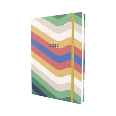 Image of Collins Amara A5 Week To View 2022 Diary Waves