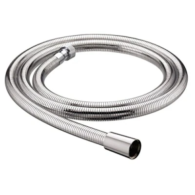 Image of Bristan HOS 175CNE01 C Cone to Nut Std Bore Shower Hose Easy Clean, Chrome, 1.75m