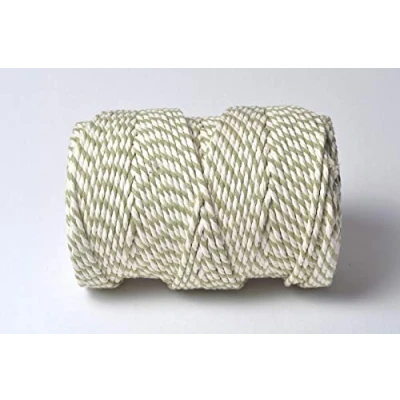 Image of 10m Everlasto Chunky Beautiful Baker&#039;s Original Cotton Craft Twine (4mm approx) (SAGE GREEN)
