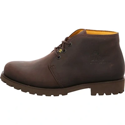Image of Panama Jack BOTA Laceup ankle boots, Men&#039;s, Size: 11.5, Marron/brown Leather