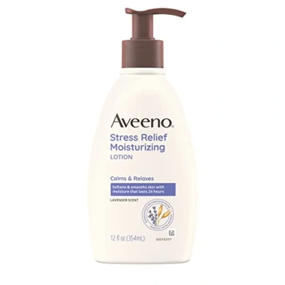 Image of Aveeno Active Naturals Stress Relief Moisturizing Lotion 12 Oz