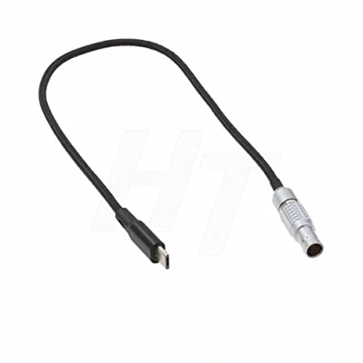 Image of HangTon Power Cable 0B 2pin to Micro USB 30cm for ARRI Alexa Z CAM E2 Camera 12V Tilta Nucleus Nano Motor