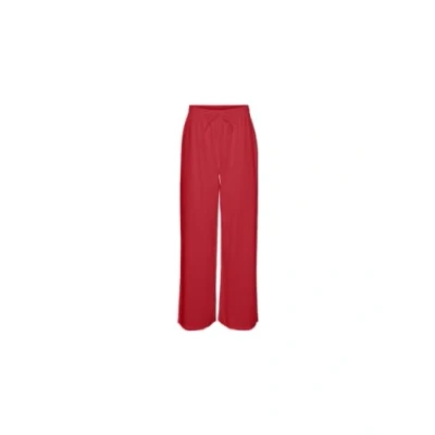 Image of VERO MODA Women&#039;s Vmlinn Pants WVN Noos Trouser, Tomato, S