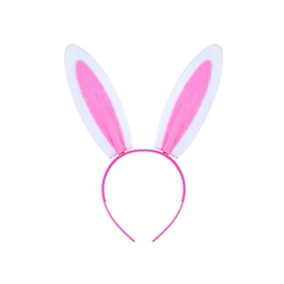Image of HENBRANDT Easter Pink Bunny Ears Headband 29cm
