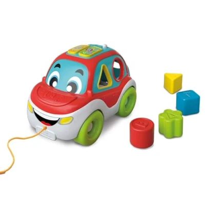 Image of Clementoni Shape &amp; Colours Car: Talking Interactive Sorter Car Encourages Learning Play (10+ months)