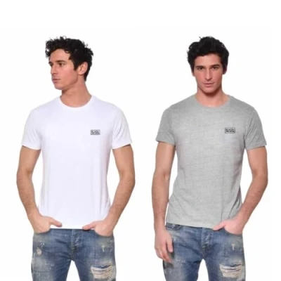 Image of BLACK+DECKER Men&#039;s T Shirt Bx/1/Tscx2, Grey/White, XXL