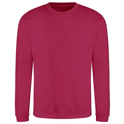 Image of AWDis Men&#039;s Sweat Sweatshirt, Red (Cranberry), Small