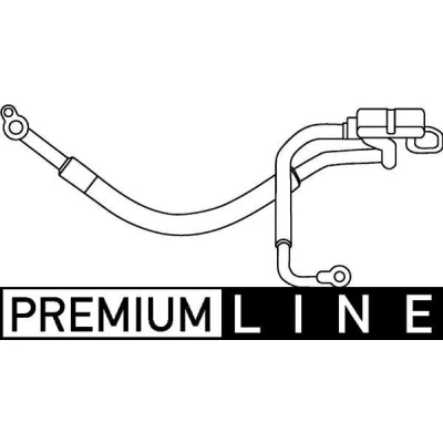 Image of 1152330, 1232147, 1313477, 1357106, 1357243 High /Low Pressure Line, air conditioning MAHLE ORIGINAL AP 64 000P FORD: MONDEO 3