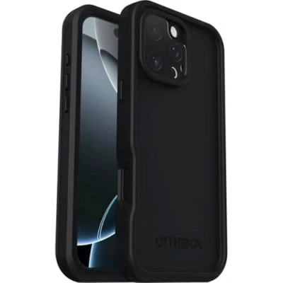 Image of OtterBox Frē Series PC Back Cover Black Magnetic Apple iPhone 16 Pro Max
