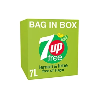 Image of 7UP Free Post Mix BIB Soft Drink, 7 Litres