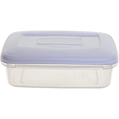 Image of Whitefurze Food Storage Container 1.5 Litre Home Kitchen Clear (Pack of 6)