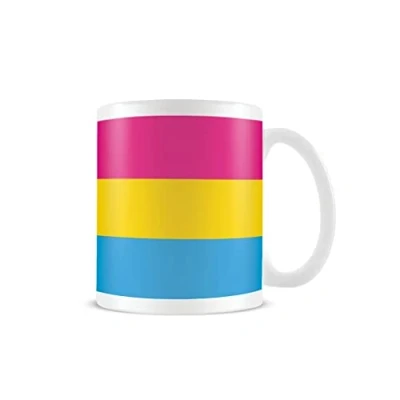 Image of Pride Mug (Pansexual Design) Flag Wrap 11oz Ceramic
