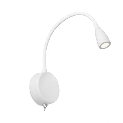 Image of Loke LED Indoor Wall Light Reading Lamp White