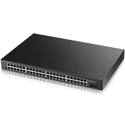 Image of Zyxel GS1900 48HPv2 Managed L2 Gigabit Ethernet (10/100/1000) Power over (PoE) Black