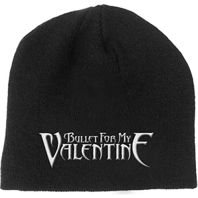 Image of Bullet For My Valentine Beanie Hat Band Logo Official Black One Size