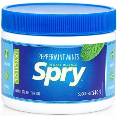 Image of Spry Xylitol Mints, Natural Peppermint, 240 Count