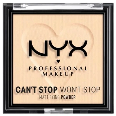 Image of NYX Professional Makeup Can&#039;t Stop Won&#039;t Mattifying Powder, Matte Finish, Fair