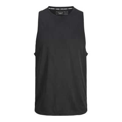 Image of Jack &amp; Jones Performance Jcocnz Paris TANK Top, Men&#039;s, Size: XL, Black