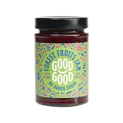 Image of GOOD Sweet Forest Fruit Jam Keto Friendly Low Calorie Without Added Sugars Vegan Gluten Free Preserves