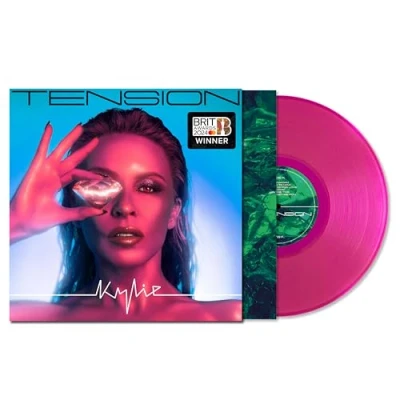 Image of Kylie Minogue Tension: Amazon Exclusive Pink vinyl Sealed 2023 UK LP 538927911