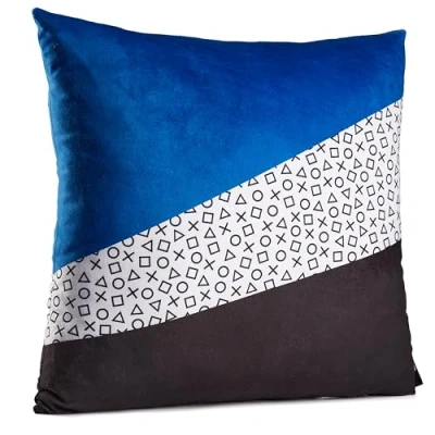 Image of Numskull Official PlayStation Symbols Cushion Throw Pillow Gaming Home Décor, Comfort &amp; Display Merchandise