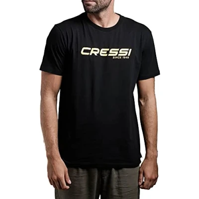 Image of Cressi T Shirt, Man, Black Yellow, XL