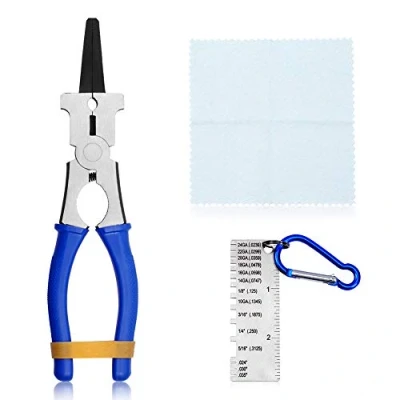 Image of SPEEDWOX MIG Welding Pliers Set Stainless Steel Metal Sheet Thickness Gauge Tools