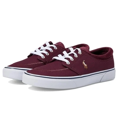 Image of Polo Ralph Lauren Men&#039;s Faxon X Sneaker, Harvard Wine, 8 UK