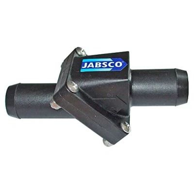 Image of Jabsco In Line Non Return Valve Water System 25mm (1&quot;) Stops Backflow Into Pump