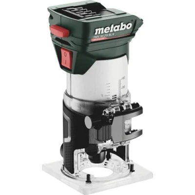 Image of Metabo 601742830 FMV 18 LTX BL 8 18V Cordless Brushless 1/4&quot; Trim Router Body Only In MetaBOX