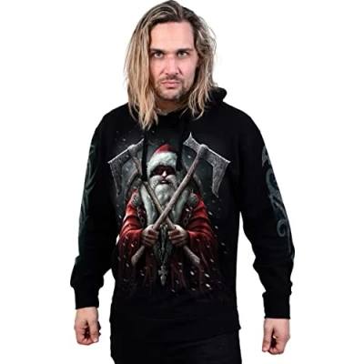 Image of Spiral Sleigher Hoody Black S