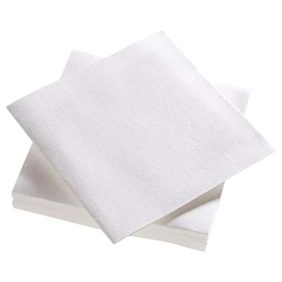 Image of Le Nappage Airlaid Napkins White FSC® Certified Paper Biodegradable and Compostable Size 40 x cm 3 ply Pack of 25