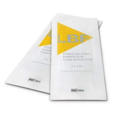 Image of CliniMed LBF Sterile No Sting Barrier Film Foam Applicators, 2 ml, 5 Piece