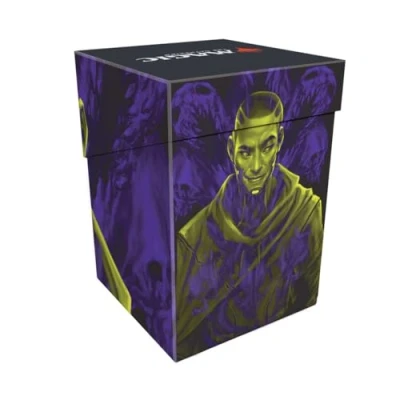 Image of Ultra Pro MTG Duskmourn 100+ Deck Box Commander Kaito, Bane of Nightmares for Magic: The Gathering, Protect and Store up to Double Sleeves Standard Cards MTG, Secure Lid, Vibrant Art
