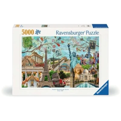 Image of Ravensburger 17118 Big City Adult Puzzle, Multicoloured