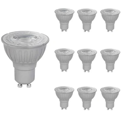 Image of Megaman Gu10 Reflector Non Dimmable Led Lamp, 4.2 Watt, 4000K Colour Temperature, Warm White 10 Packs