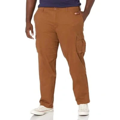Image of Amazon Essentials Men&#039;s Straight Fit Stretch Cargo Trouser (Available in Big &amp; Tall), Light Brown, 33W / 29L